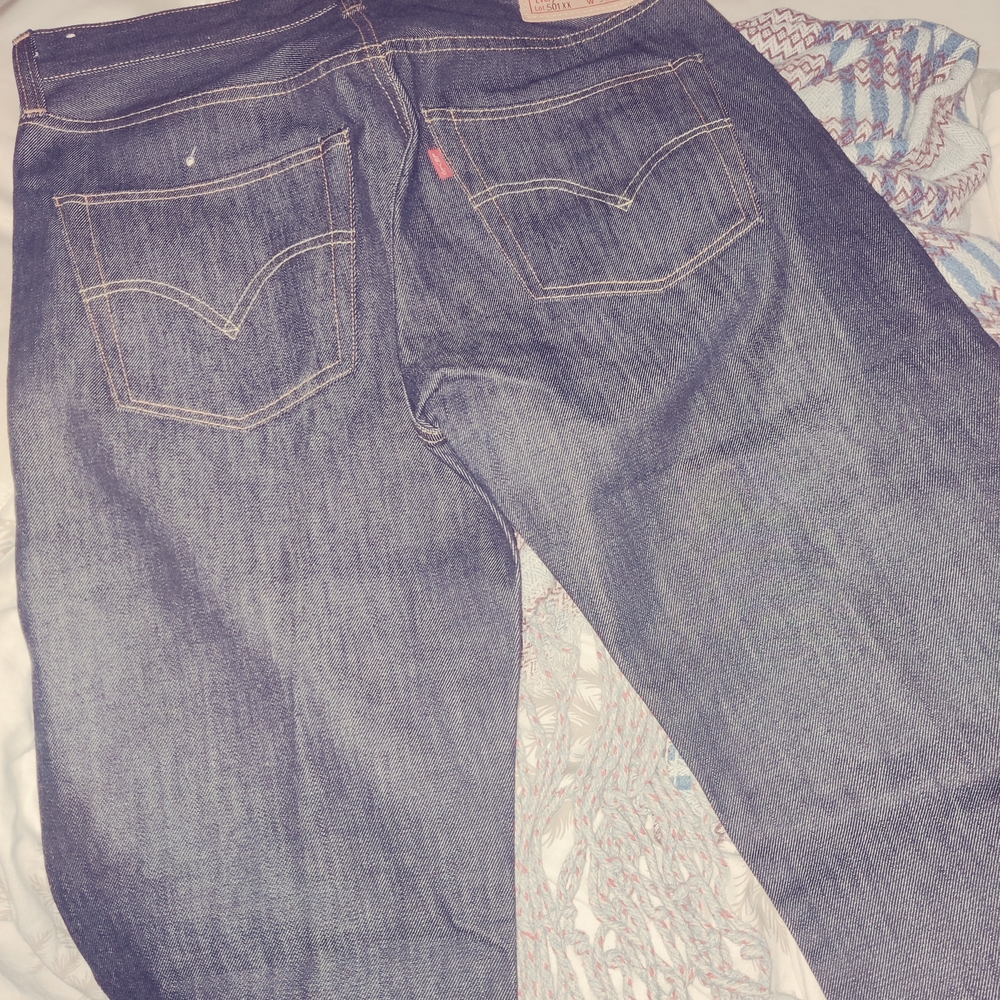 Levi's Blue Straight Jeans Classic Denim Style